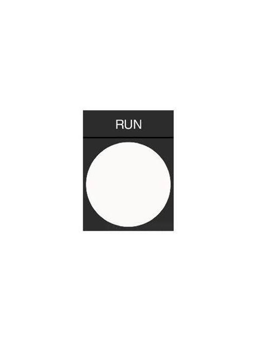 Product image for Square D ZB2BY2366 30 x 40 mm White/Black PVC Stop Start Standard Legend Plate