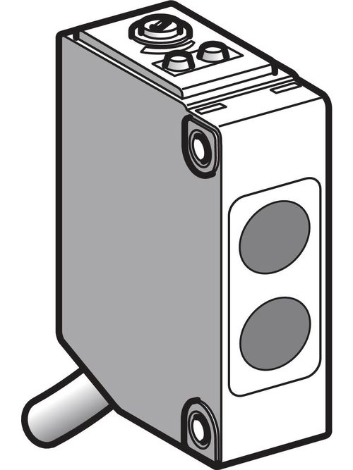 Product image for Square D XUM5ANCNL2 24 VDC 100 mA NO/NC 3-Wire Diffuse Photoelectric Sensor