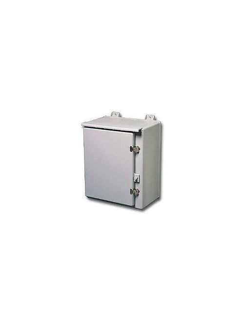 Product image for Stahlin (RobRoy) N201612HWT 22.75 x 16.87 x 14.27 Inch NEMA 4X Fiberglass Hinged Cover Wall Mount Enclosure