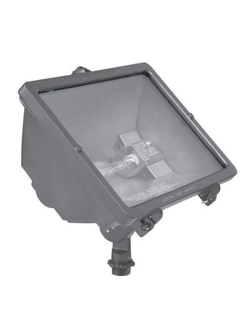 Product image for Hubbell Lighting Q-300-B 300 W 120 Volt Quartz Halogen Floodlight