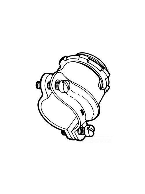 Product image for Steel City NC-205 1-1/2 Inch NMSC Die-Cast Zinc Clamp Connector