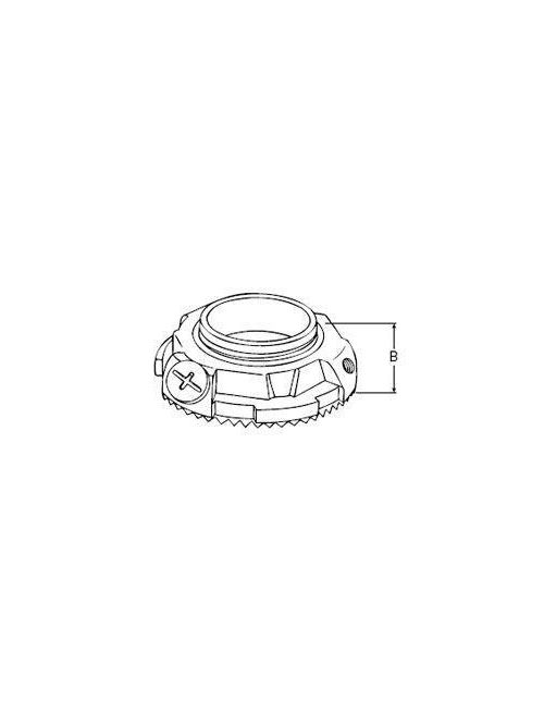 Thomas & Betts L150GRA-TB 1-1/2 Inch Aluminum Ground Locknut Thomas & Betts L150GRA-TB 1-1/2 Inch Aluminum Ground Locknut