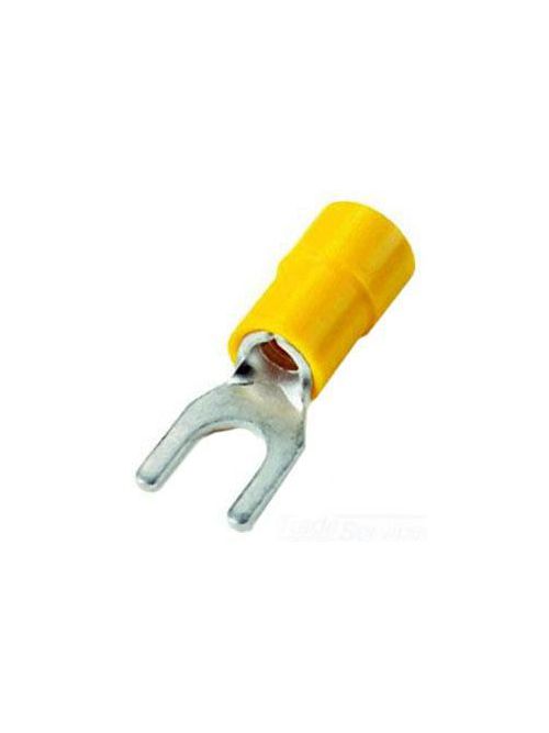 Spec-Kon KV10-10F-T #10 12-10 AWG Vinyl Fork Terminal Spec-Kon KV10-10F-T #10 12-10 AWG Vinyl Fork Terminal