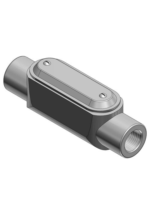 Thomas & Betts C47CG-TB 1-1/4 Inch Form 7 Type C Conduit Body with Cover and Gasket Thomas & Betts C47CG-TB 1-1/4 Inch Form 7 Type C Conduit Body with Cover and Gasket