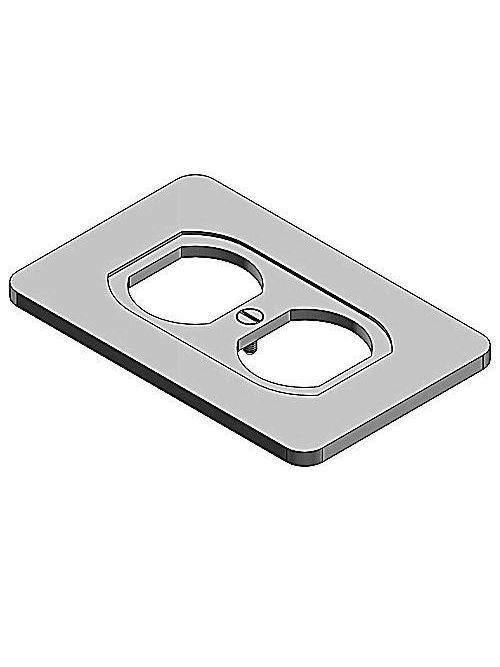 Thomas & Betts DS23-TB 1-Gang FS/FD Duplex Receptacle Cover Thomas & Betts DS23-TB 1-Gang FS/FD Duplex Receptacle Cover
