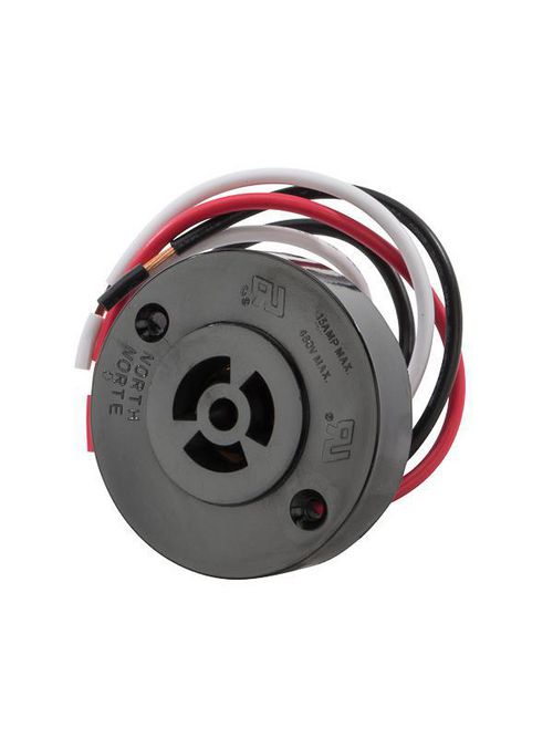 Product image for Tork 2223 120 to 480 VAC Lighting Photocontrol Receptacle with Gasket