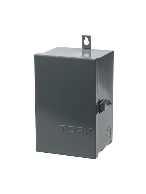 Product image for Tork 9000A 8-1/4 x 5-1/4 Inch Indoor/Outdoor NEMA 3 Metal Timer Enclosure
