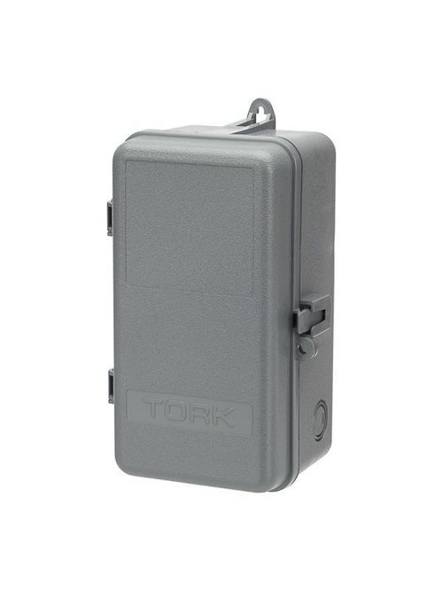 Product image for Tork 9000N 9-1/8 x 5 Inch Indoor/Outdoor NEMA 3R Non-Metal Timer Enclosure