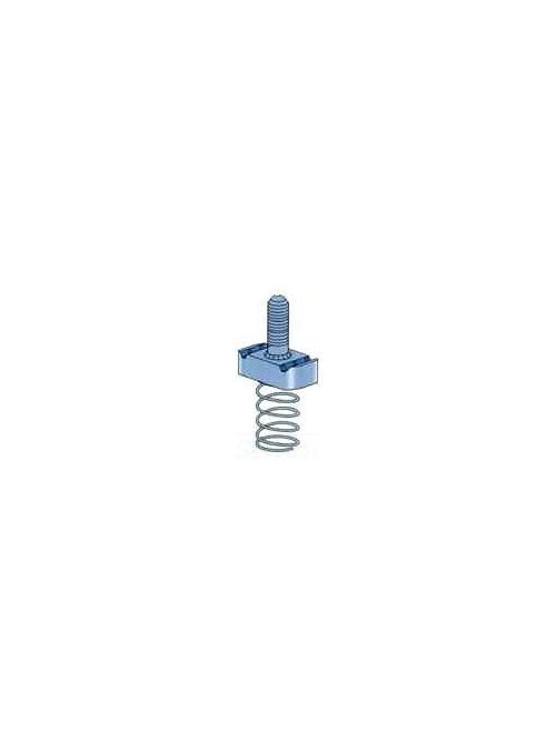 Unistrut P2378-2 EG 1/4 Inch-20 Electrogalvanized Steel 1-5/8 Inch Series Channel Spring Stud Nut Product image for Unistrut P2378-2 EG 1/4 Inch-20 Electrogalvanized Steel 1-5/8 Inch Series Channel Spring Stud Nut