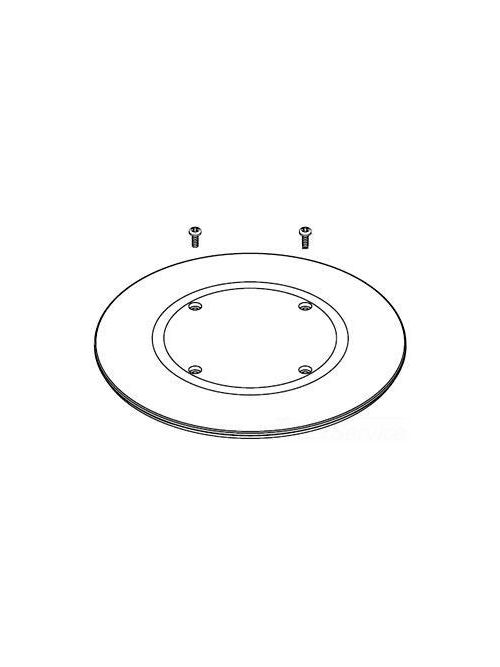 Product image for Wiremold RCAPFFTCBK RC9 Furniture Feed Poke-Thru Abandonment Plate