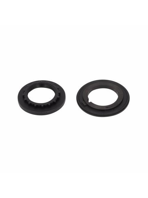 Product image for Cutler-Hammer M22S-R4K7 M22 Potentiometer, 22.5 mm, Knob, Bezel: Black, Black, IP67, IP69K, NEMA 4X, 21, 4.7Rk Resistance