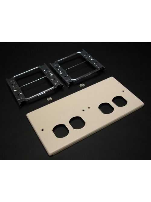 WM V4047-2BBXX 4-GANG W/TWO DUPLEX WM V4047-2BBXX 4-GANG W/TWO DUPLEX