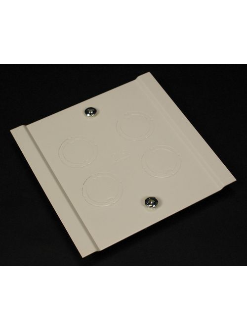 Wiremold V4046H-2 4-3/4 x 4-17/32 Inch Ivory Steel Multiple Channel Raceway 2-Gang Tap-Off Fitting Wiremold V4046H-2 4-3/4 x 4-17/32 Inch Ivory Steel Multiple Channel Raceway 2-Gang Tap-Off Fitting