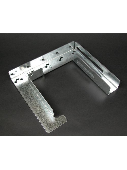 Wiremold G6008A 6-7/8 x 7-7/8 Inch Gray Steel Multiple Channel Raceway C-Hanger Wiremold G6008A 6-7/8 x 7-7/8 Inch Gray Steel Multiple Channel Raceway C-Hanger