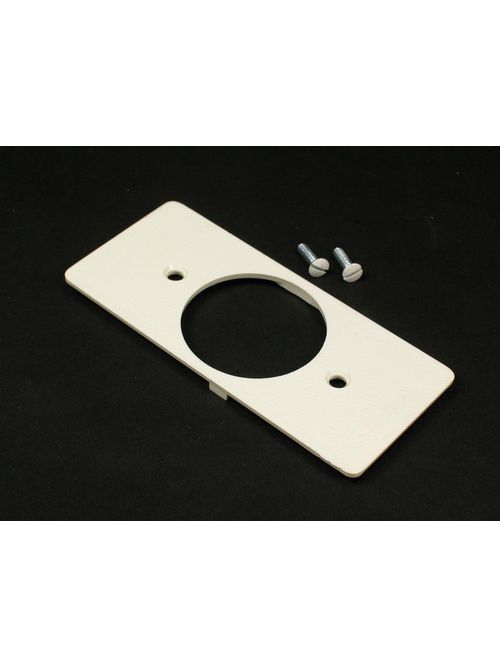 Wiremold 5507T1 Non-Metallic Single Receptacle Ivory Faceplate Wiremold 5507T1 Non-Metallic Single Receptacle Ivory Faceplate