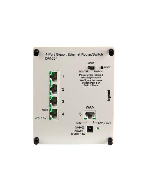 Product image for On-Q DA1054 4-Port Network Router