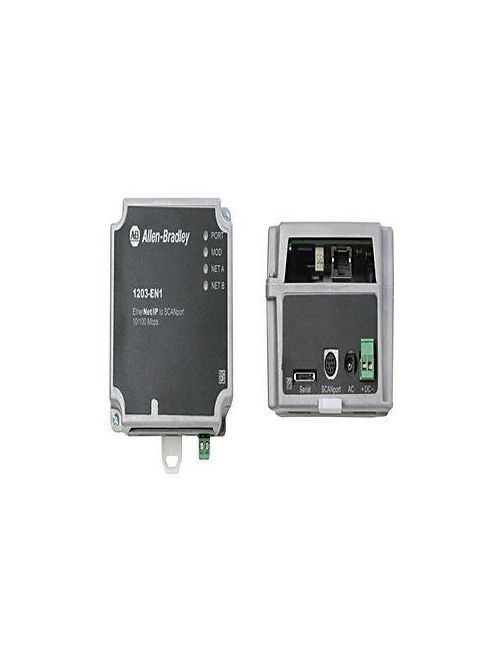 Product image for Allen Bradley 1203-EN1 Scanport to Ethernet-Ip Module
