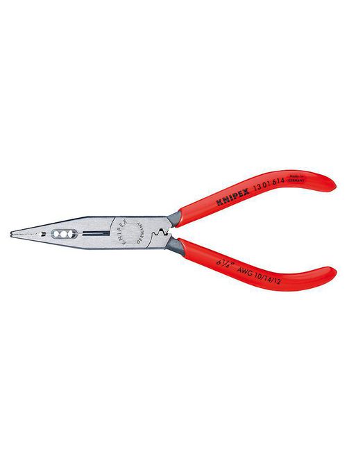 Product image for KNIPEX 13-01-614-SBA 4 IN 1 ELECTRICIAN PLIERS-AWG 10,12,14