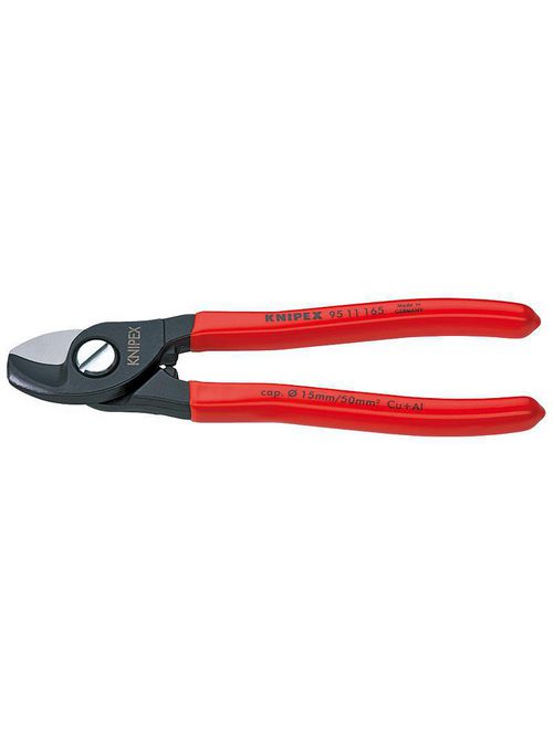Product image for KNIPEX 95-11-165-SBA 6-1/2 CABLE SHEAR