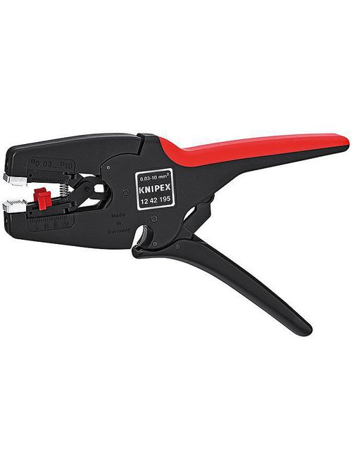 Product image for KNIPEX 12-42-195 7-3/4 UNIV INSL STRPR
