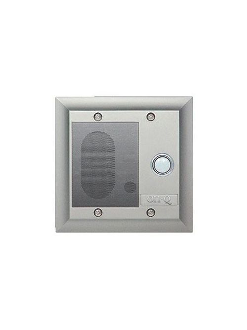 Product image for On-Q F7596-BS Category 5 Brushed Stainless Weather Resistant Broadcast Intercom Door Unit