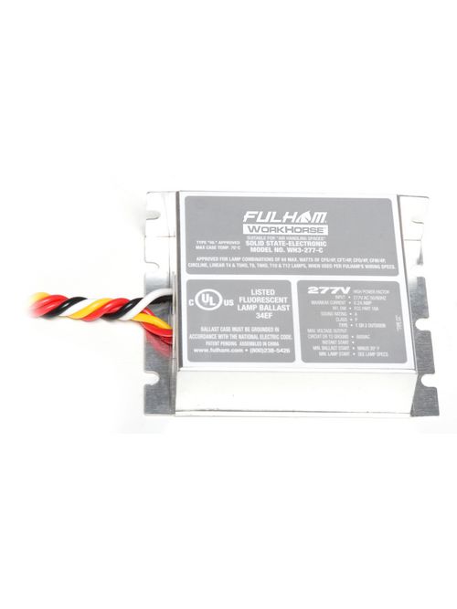 Fulham Company WH3-277-C 64 W .24 Amp 277 Volt Ballast Fulham Company WH3-277-C 64 W .24 Amp 277 Volt Ballast
