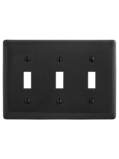 HPW NP3BK WALLPLATE, 3-G, 3) TOGG, HPW NP3BK WALLPLATE, 3-G, 3) TOGG,
