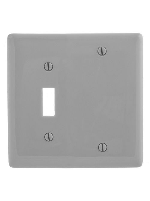 HPW NP113GY WALLPLATE, 2-G, 1) TOG HPW NP113GY WALLPLATE, 2-G, 1) TOG