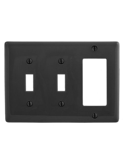 HWDK NP226BK WALLPLATE, 3-G, 2) TOG HWDK NP226BK WALLPLATE, 3-G, 2) TOG