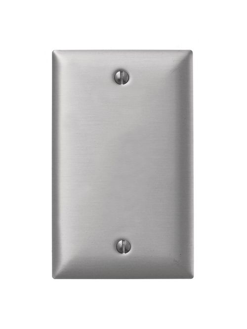 HPW SA13A WALLPLATE 1-G, BLANK, ALU HPW SA13A WALLPLATE 1-G, BLANK, ALU