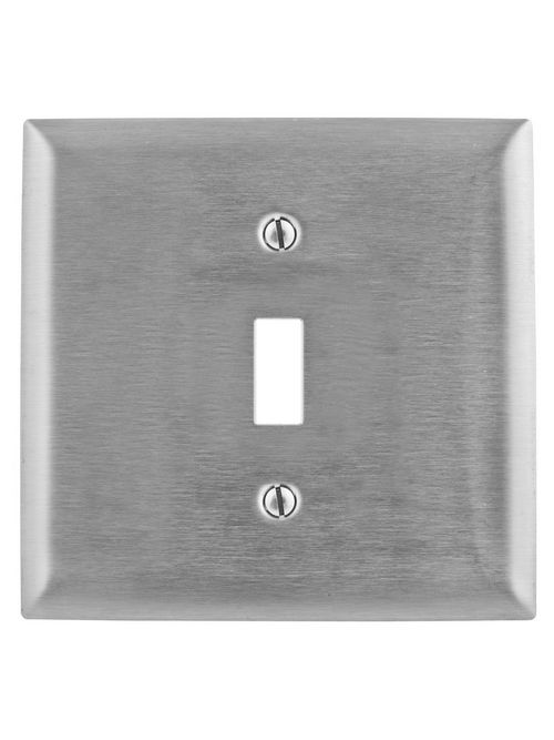 HPW SS740 WALLPLATE, 2-G, 1 SWITCH, HPW SS740 WALLPLATE, 2-G, 1 SWITCH,