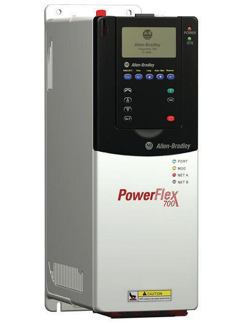 Allen Bradley R20BD065A0AYNAND0/B 480 VAC 3-Phase 65 Amp 50 Hp NEMA 1 Adjustable Frequency AC Drive Allen Bradley R20BD065A0AYNAND0/B 480 VAC 3-Phase 65 Amp 50 Hp NEMA 1 Adjustable Frequency AC Drive