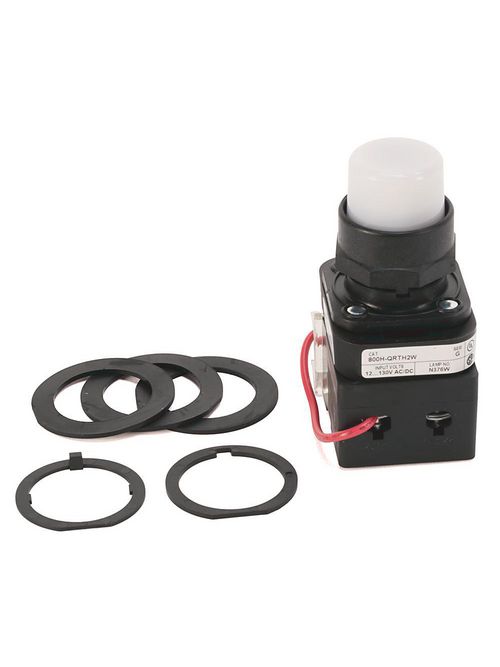 Allen-Bradley 800H-QRTH2W 30mm Pilot Light 80 Allen-Bradley 800H-QRTH2W 30mm Pilot Light 80