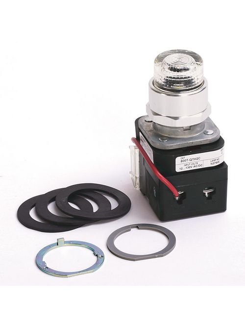 Allen-Bradley 800T-QTH2A 30 mm Pilot Light with Test Allen-Bradley 800T-QTH2A 30 mm Pilot Light with Test