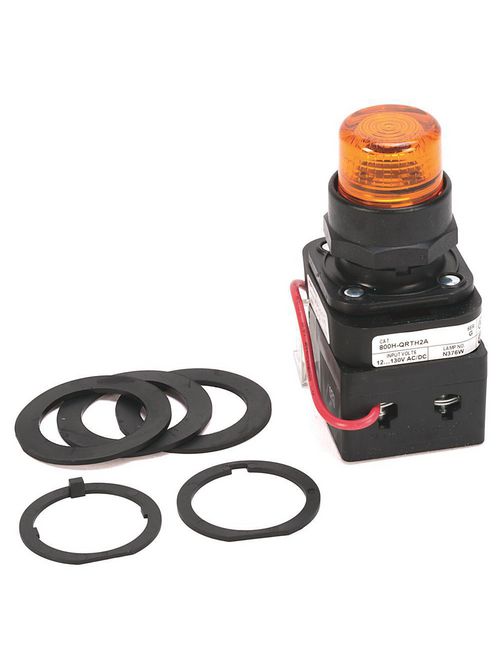Allen-Bradley 800H-QRTH2AAP 30mm Pilot Light Allen-Bradley 800H-QRTH2AAP 30mm Pilot Light