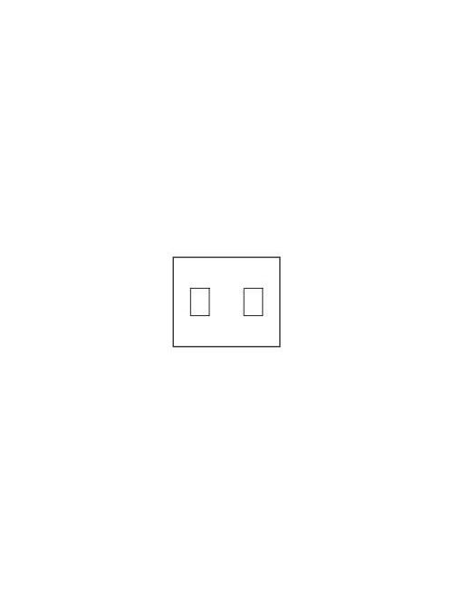 Product image for Lutron NT-SS-NFB-WH 2-Gang Matte White Standard 2-Dimmer or Switch Non-Fins Broken Wallplate