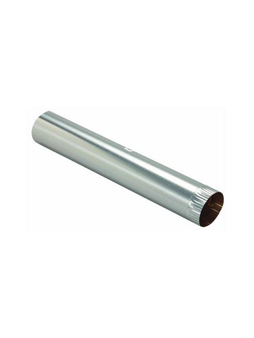Product image for Lambro Industries, Inc. 427 4 x 60 Inch Aluminum Snap-Lock Pipe