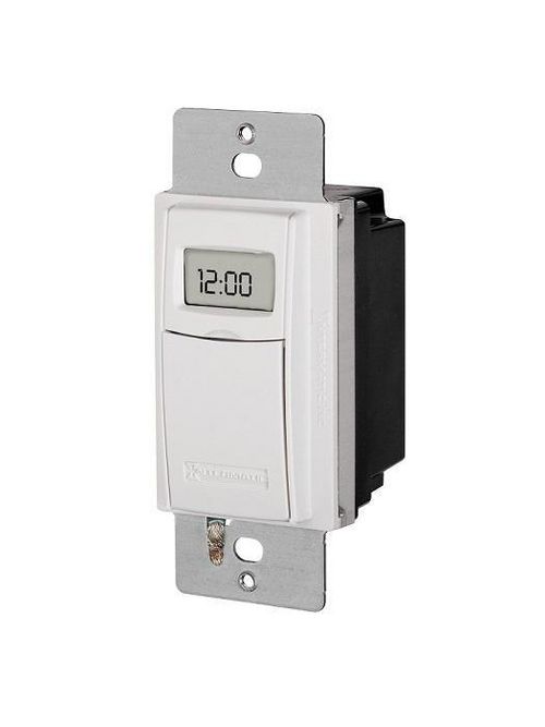 Product image for Intermatic ST01C 7-Day 120 to 277 VAC 15 Amp Heavy Duty In-Wall Timer