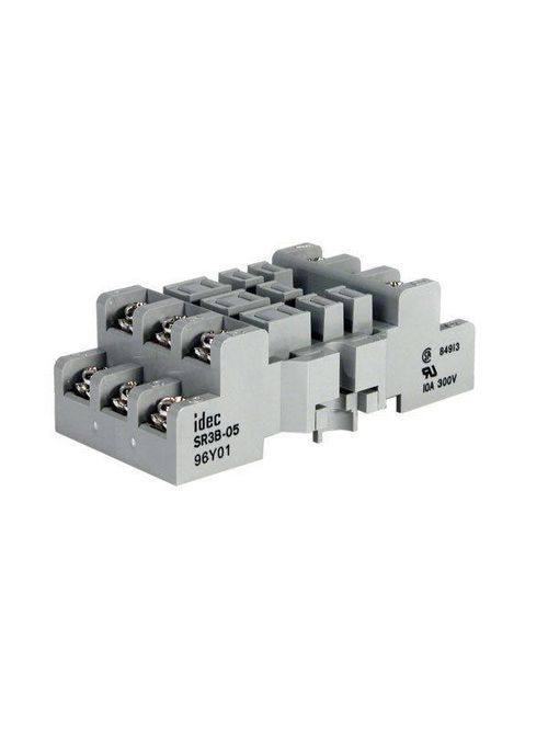 IDEC Corporation SR3B05 3Pole 11Blade Screw Terminal Din Rail Mount