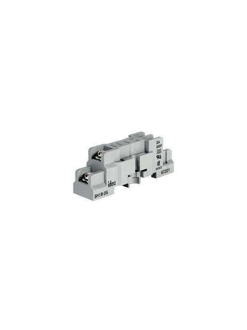 Product image for IDEC Corporation SH1B-05 1-Pole 5-Blade Screw Terminal Din Rail Mount Relay Socket