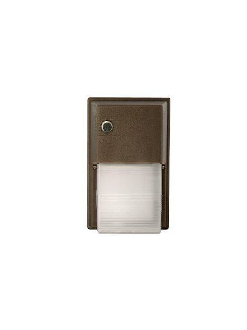 Product image for Hubbell Lighting NRG-310LU-PC 14.6 W 120 Volt Bronze 10-LED Wall Pack with Photo Control