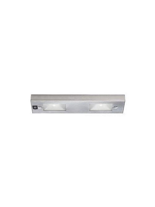 Product image for WAC Lighting BA-LIX-2-BB Premium Line Voltage 2-Light Xenon Under Cabinet, Bronze Finish with Frosted Glass Lens