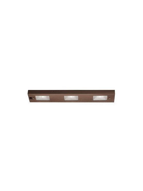 Product image for WAC Lighting BA-LIX-3-WT 3 x 25 W Line Volt Xenon 3-Light Bar