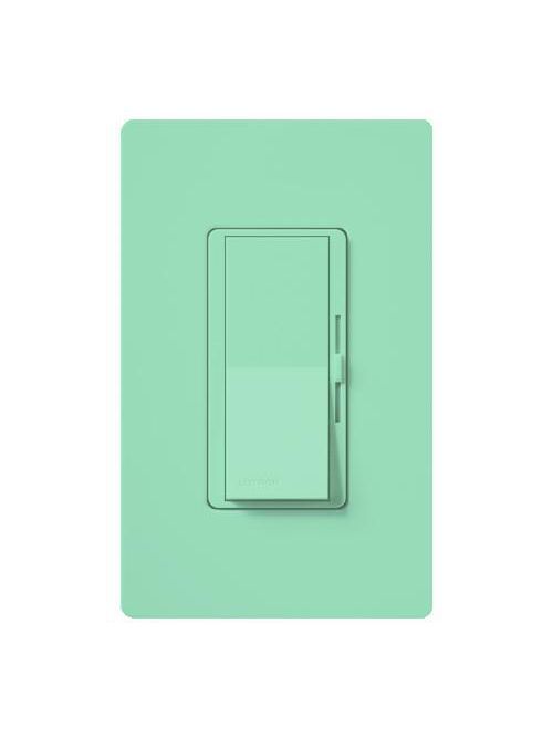 Product image for Lutron Electronics DVSC-600P-SG 600 W 120 Volt Sea Glass 1-Pole Incandescent Paddle Switch Preset Dimmer