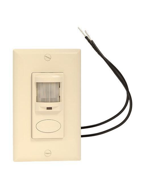 Product image for Sensory Switch WSD PDT 2P AL 120/277 Volt Light Almond Wall Switch Decorator Sensor