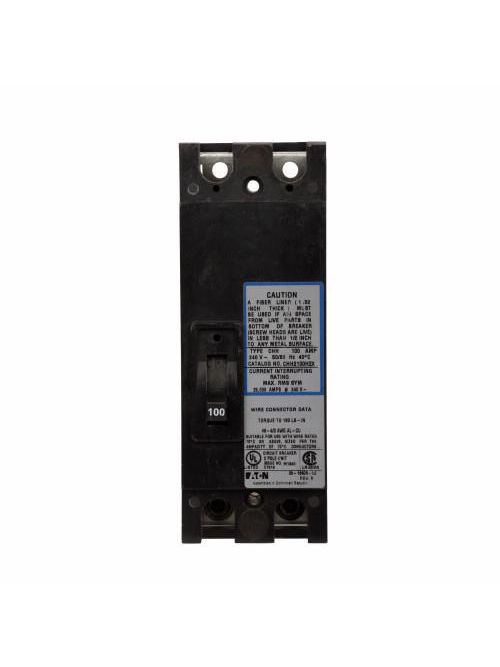 Eaton Electrical CHH2100H2X Type CCH Bolt-On Circuit Breaker Eaton Electrical CHH2100H2X Type CCH Bolt-On Circuit Breaker