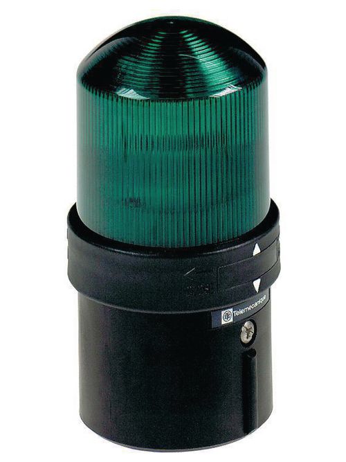 Product image for Square D XVBL4B3 70 mm 48 VDC 40 mA 10 W Green Polycarbonate Flash LED Illuminated Beacon