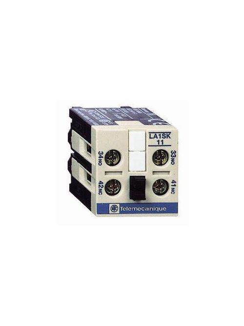 Product image for Square D LA1SK11 600 Volt 10 Amp 1NO 1NC Screw Clamp Terminal Contactor Adder Deck