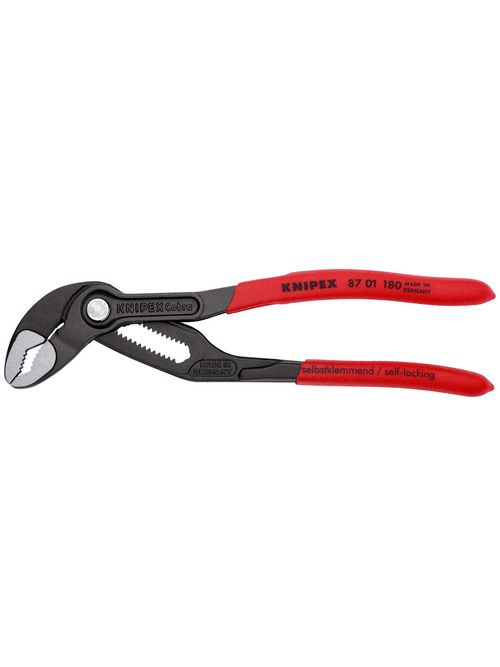 Product image for KNIPEX 87-01-180 7-1/4 COBRA PLIERS