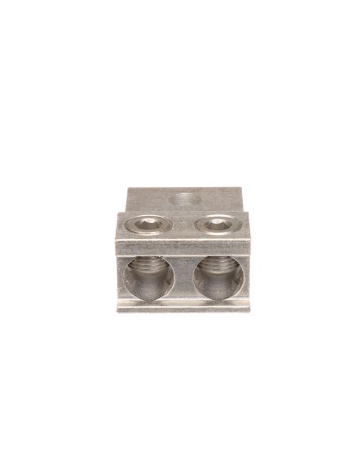 Product image for Siemens UK350TA 6 AWG to 350 MCM Copper/Aluminum 2-Conductor Stud Mechanical Lug